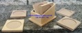 Porta Copos mdf cru - 12x7 -6mm 