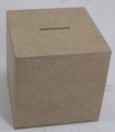 Cofrinho mdf cru Mdio 11x11x12 - mdf 6mm