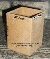 Porta lpis 07x07x10 - 3mm