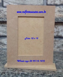 Porta Retrato mdf biscuit vertical