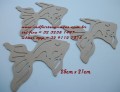 Border de varanda - trio de peixes 25x21 - mdf 3mm