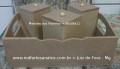 Cesta mdf cru kit beb - Marina com potinhos - 3mm