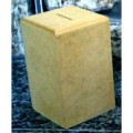 Cofrinho mdf cru 08x08x10 - mdf 6mm