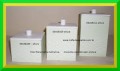 Potinhos quadrados mdf cru kit beb - 3mm