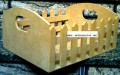 Cesta mdf cru com cerquinhas - Silvinha - 6mm