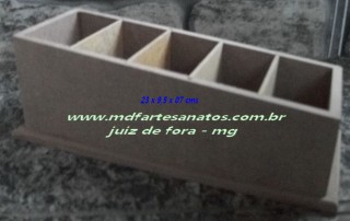 Porta Controle com 5 baias diagonal 